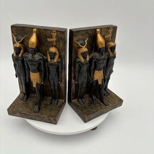 Veronese Egyptian Bookends Triads Of Menkaure VTG 2000